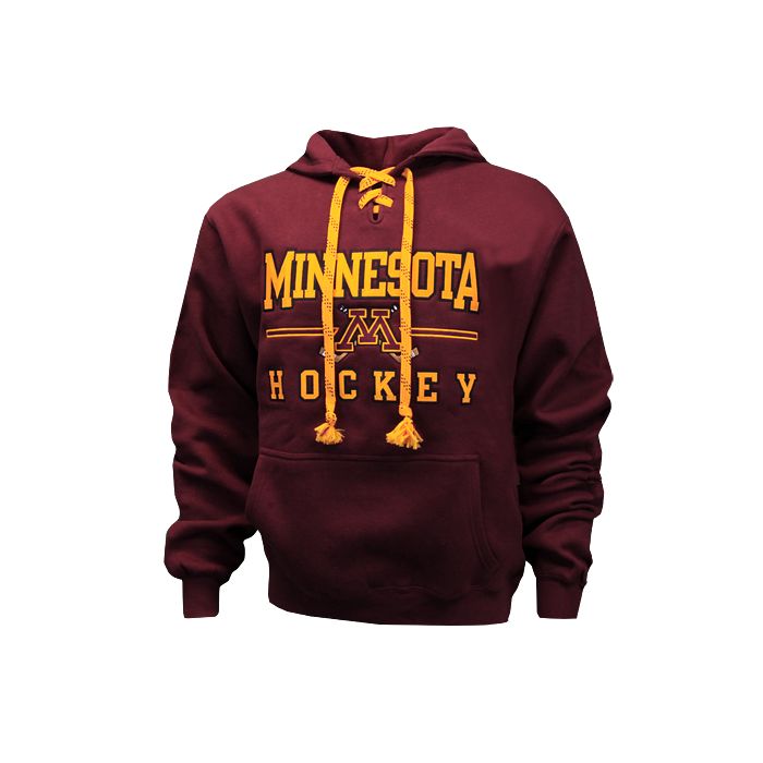 Hockey Stick Lace Hooded Sweatshirt