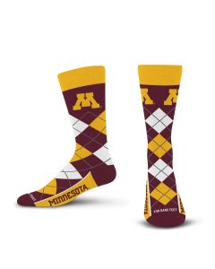 Minnesota Argyle Remix Socks