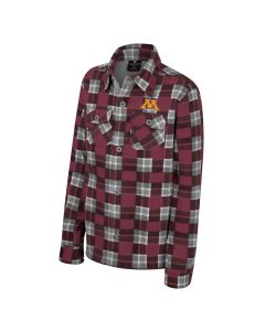 Colosseum Minnesota Youth Plugged In Plaid Jacket