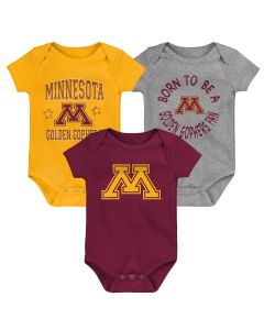 Newborn and Infant Born to Be Onesies 3-Piece Set