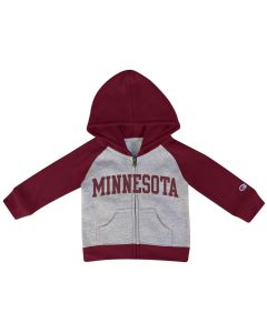 Champion Infant Minnesota Arch Zip Hooded Sweatshirt