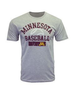 Signature Baseball Disc Short Sleeve T-Shirt - HTHR GREY - XL