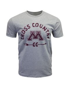Signature Cross Country Marathon T-Shirt - HTHR GREY - XL