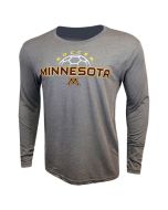 Soccer Free Kick Tri-Blend Long Sleeve T-Shirt